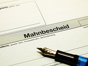 Mahnbescheid