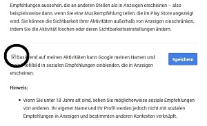 Google Werbung mit Gesicht abschalten - so geht's.