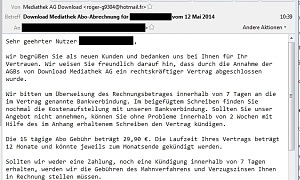 Trojaner-Mails kursieren  einmal wieder.