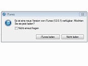 Apple rät dringend zum iTunes-Update.