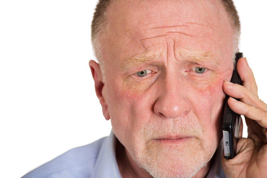 Rentner im Visier von Telefon-Abzockern. Symbolbild: pathdoc/fotolia.com