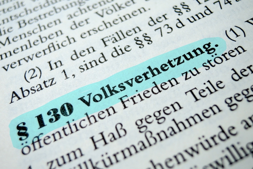 Volksverhetzung bringt immer mehr Menschen vor Gericht. Bild: Manuel Schönfeld/fotolia.com